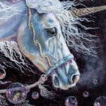 Innocence ReForged, painted by renowned UK fantasy artist Ann Richmond, is a captivating piece of fantasy art featuring a Unicorn during a dramatic purple sunset. Part of the Otherwurlde Collection—and created in collaboration with writer Gary Hyland—the piece transports viewers into a magical realm where armoured animals and evocative narratives come to life. Offered as affordable art with story, collectors can choose between the original artwork and an exclusive range of fine-art prints. Discover the enchantment at Otherwurlde.com.