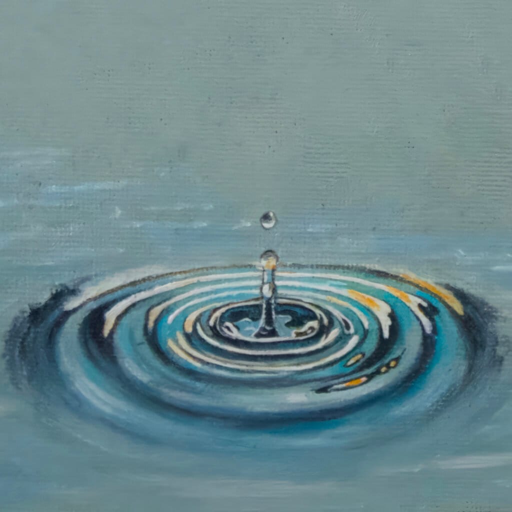 "The Fisher King..." painted by renowned UK wildlife artist Ann Richmond, is a dynamic, inspiring portrait of a Kingfisher as it dives to investigate ripples... The piece comes alive with vibrant brush strokes over a richly textured canvas, capturing the delicate interplay of nature in a moment of quiet wonder. Each piece in The Wylde Ones is rendered in Richmond’s fresh, energetic, and gestural new style—a deliberate departure from her works in The Otherwurlde Collection. The backgrounds are carefully matched to hues from a heritage palette we affectionately call “Barrow & Fall”; complementing these striking and distinctive portrayals of British wildlife. Discover the original works and fine-art prints at Otherwurlde.com.