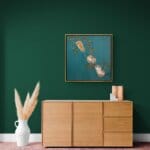 'The Great Divide...' is a loose sequel to the earlier piece 'Three Thieves!'. Our trio of berry-snatching field mice have now reached the enticing berry that's been just out of reach to this point... Now comes the REALLY hard part: dividing up the spoils! Painted by renowned UK wildlife artist Ann Richmond, the artwork comes alive with vibrant brush strokes over a richly textured canvas, capturing the delicate interplay of nature in a moment of quiet wonder. Each piece in The Wylde Ones is rendered in Richmond’s fresh, energetic, and gestural new style—a deliberate departure from her works in The Otherwurlde Collection. The backgrounds are carefully matched to hues from a heritage palette we affectionately call “Barrow & Fall”; complementing these striking and distinctive portrayals of British wildlife. Discover the original works and fine-art prints at Otherwurlde.com.