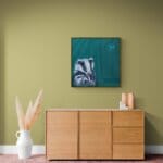 'Flutterby…' captures a tender woodland moment as two young badger cubs nestle into their mother’s warm embrace. Wide-eyed with curiosity, they watch an ethereal Chalk Blue butterfly drift past, while their mother offers the calm assurance that all is well in their little world. A scene full of mischief, warmth, and woodland charm Painted by renowned UK wildlife artist Ann Richmond, the artwork comes alive with vibrant brush strokes over a richly textured canvas, capturing the delicate interplay of nature in a moment of quiet wonder. Each piece in The Wylde Ones is rendered in Richmond’s fresh, energetic, and gestural new style—a deliberate departure from her works in The Otherwurlde Collection. The backgrounds are carefully matched to hues from a heritage palette we affectionately call “Barrow & Fall”; complementing these striking and distinctive portrayals of British wildlife. Discover the original works and fine-art prints at Otherwurlde.com.