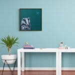 'Flutterby…' captures a tender woodland moment as two young badger cubs nestle into their mother’s warm embrace. Wide-eyed with curiosity, they watch an ethereal Chalk Blue butterfly drift past, while their mother offers the calm assurance that all is well in their little world. A scene full of mischief, warmth, and woodland charm Painted by renowned UK wildlife artist Ann Richmond, the artwork comes alive with vibrant brush strokes over a richly textured canvas, capturing the delicate interplay of nature in a moment of quiet wonder. Each piece in The Wylde Ones is rendered in Richmond’s fresh, energetic, and gestural new style—a deliberate departure from her works in The Otherwurlde Collection. The backgrounds are carefully matched to hues from a heritage palette we affectionately call “Barrow & Fall”; complementing these striking and distinctive portrayals of British wildlife. Discover the original works and fine-art prints at Otherwurlde.com.