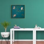 “Twang!” brings the Three Thieves tale to its conclusion as the villains are catapulted from their precarious branch, undone at the very moment they reach for the coveted berry. A comic woodland finale full of motion, mischief, and poetic justice. Painted by renowned UK wildlife artist Ann Richmond, the artwork comes alive with vibrant brush strokes over a richly textured canvas, capturing the delicate interplay of nature in a moment of quiet wonder. Each piece in The Wylde Ones is rendered in Richmond’s fresh, energetic, and gestural new style—a deliberate departure from her works in The Otherwurlde Collection. The backgrounds are carefully matched to hues from a heritage palette we affectionately call “Barrow & Fall”; complementing these striking and distinctive portrayals of British wildlife. Discover the original works and fine-art prints at Otherwurlde.com.