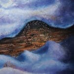 The Quiet Between Worlds, painted by UK fantasy artist Ann Richmond, is a contemplative work depicting two loyal hounds, Teasel and Bracken, alongside a bear, wolf and white raven, all drawn into a moment of rare stillness within the Otherwurlde. Part of the Otherwurlde Collection—and created in collaboration with writer Gary Hyland—this private commission explores themes of pause, presence, and the unseen forces that shape the realm. A one-of-a-kind original, this piece will not be reproduced. Discover more at Otherwurlde.com.